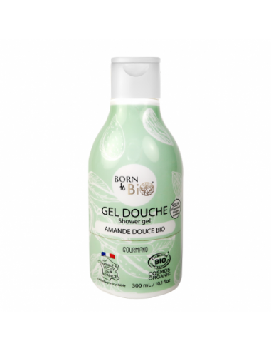 Gel de Ducha Ecológico de Almendra Dulce Born to Bio 300 ml