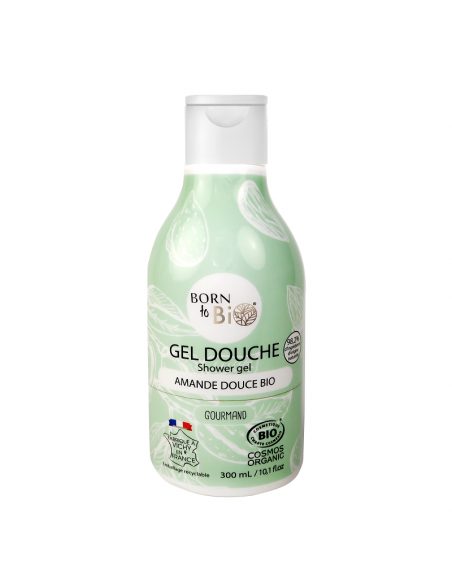 Gel de Ducha Ecológico de Almendra Dulce Born to Bio 300 ml