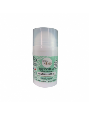 Desodorante Menta Verde Orgánico Born to Bio 50 ml