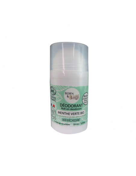 Desodorante Menta Verde Orgánico Born to Bio 50 ml