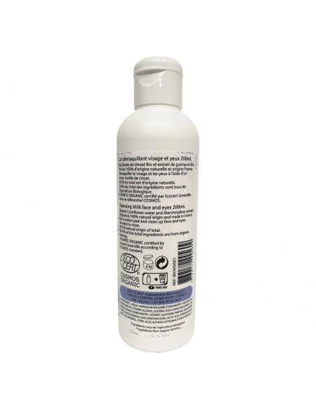 Leche Limpiadora de Agua Floral de Arándano Ecológica Born to Bio 200 ml