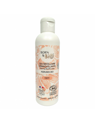 Agua Micelar Para Pieles Grasas Born to Bio 200 ml