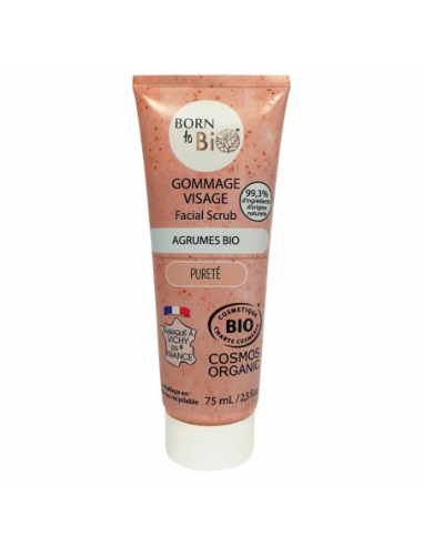 Exfoliante Facial Para Pieles Grasas Born to Bio 75 ml