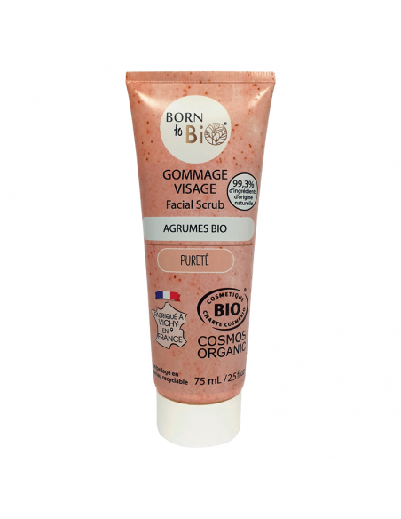 Exfoliante Facial Para Pieles Grasas Born to Bio 75 ml