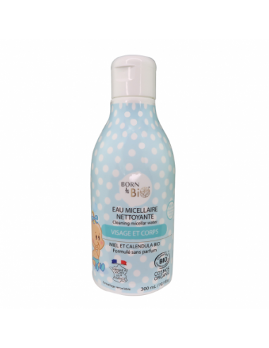 Agua Limpiadora Bebé Cosmos Organic Born to Bio 300 ml