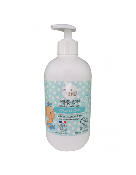 Agua Limpiadora Bebé Cosmos Organic Born to Bio 500 ml