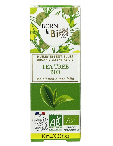 Aceite esencial de árbol de té orgánico Born to Bio 10 ml