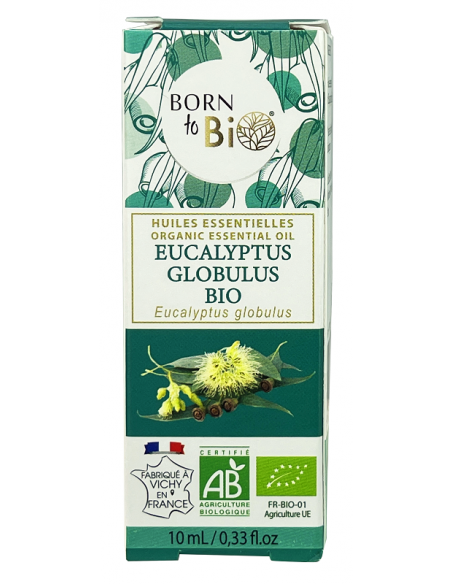 Aceite esencial de Eucalyptus globulus orgánico Born to Bio 10 ml