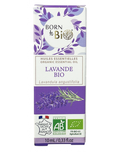 Aceite esencial de lavanda orgánica Born to Bio 10 ml