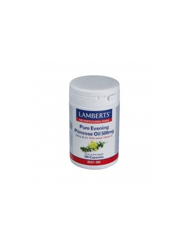 Aceite De Primula 500 Mg. 180 Cap. Lamberts