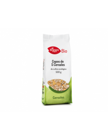 Copos De 5 Cereales 500Gr. Bio El Granero