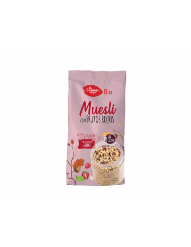  Muesli Con Frutos Rojos 375Gr. Bio Sg Vegan El Granero