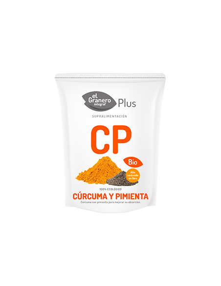 Cúrcuma y Pimienta Bio 200Gr. El Granero