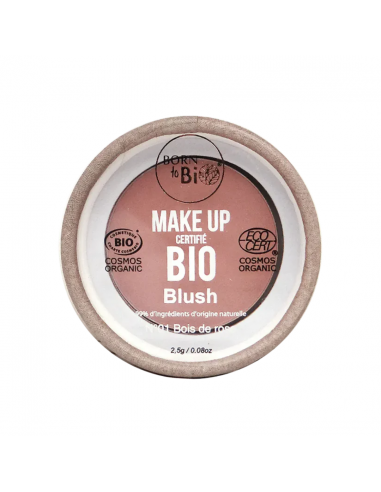 Colorete Orgánico Born to Bio Nº1 Bois De Rose 2,5G