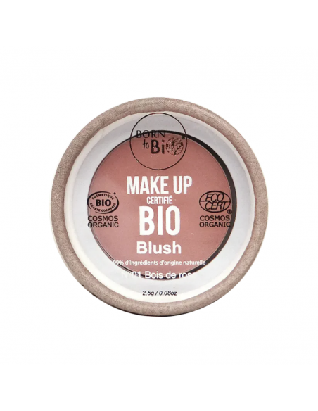 Colorete Orgánico Born to Bio Nº1 Bois De Rose 2,5G