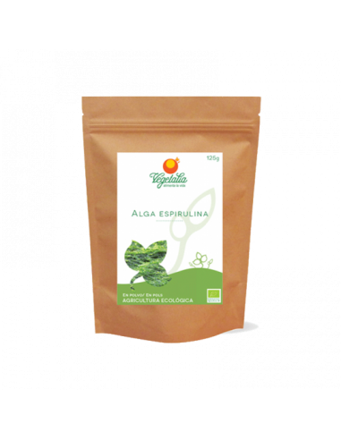 Alga Espirulina Polvo 125Gr. Bio Vegetalia