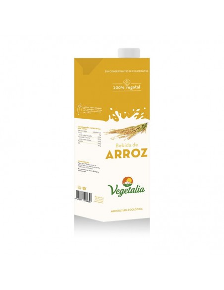  Bebida Vegetal De Arroz 1Lt Vegetalia