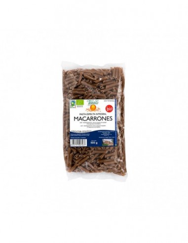  Macarrones De Espelta Integral 500Gr. Bio Vegetalia