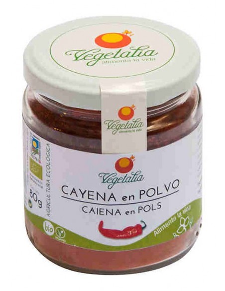  Pimienta Cayena Polvo 80Gr. Bio Vegetalia