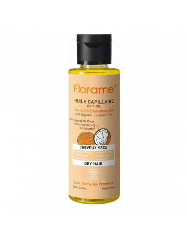 Aceite capilar para cabello seco 100 ml.Florame