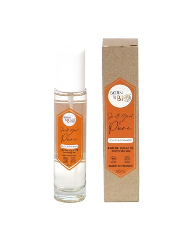 Eau De Toilette Douceur d'oranger Born To Bio 50 ml