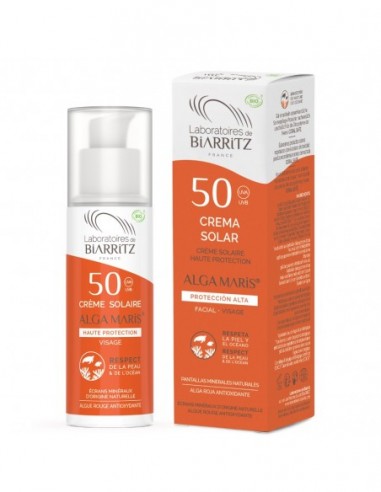 Crema Solar Facial Spf50 50Ml. Bio Biarritz