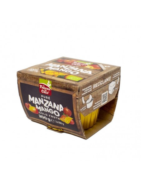 Pure De Manzana Y Mango 200Gr. Bio la Finestra sul Cielo