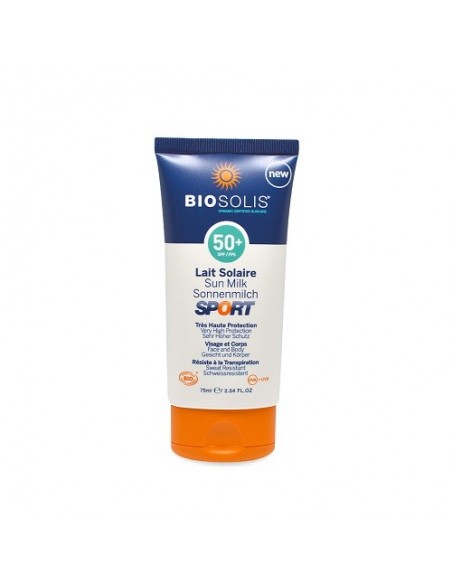 Leche solar Sport SPF50+ Biosolis