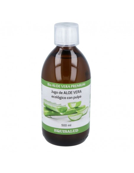  Bio Aloe Vera Premium Jugo De Aloe Vera 6Udsx500Ml Equisalud