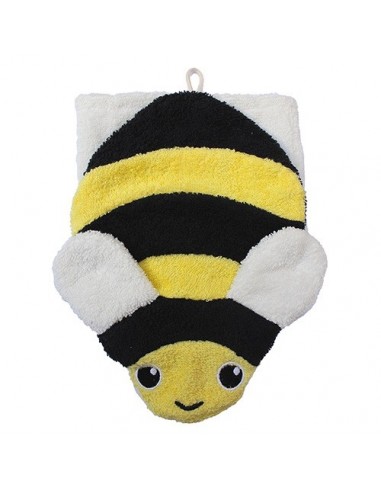 Manopla de algodón orgánico abeja pequeña Fürnis