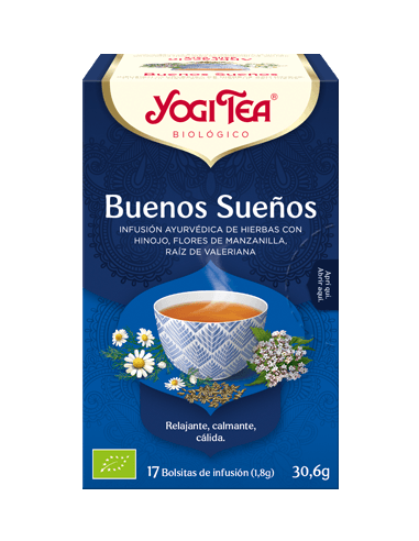 Yogi Tea Buenos Sueños 17 Infusiones