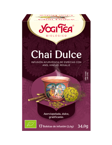 Yogi Tea Chai Dulce 17 Infusiones