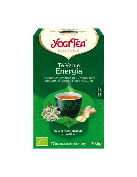 Yogi Tea Verde Energia 17 Infusiones