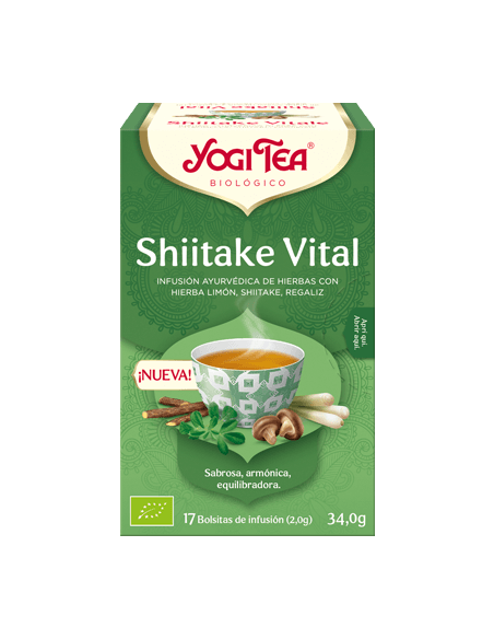 Yogi Tea Shiitake Vital 17 Infusiones