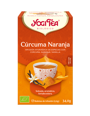 Yogi Tea Curcuma Naranja 17 Infusiones