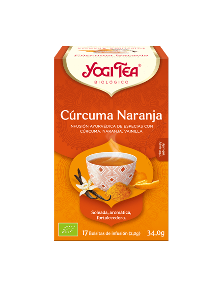 Yogi Tea Curcuma Naranja 17 Infusiones