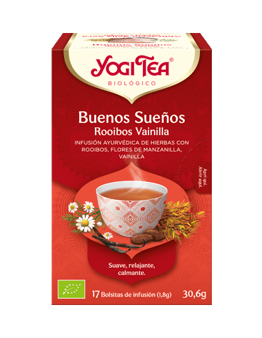 Yogi Tea Buenos Sueños Rooibos 17 Infusiones