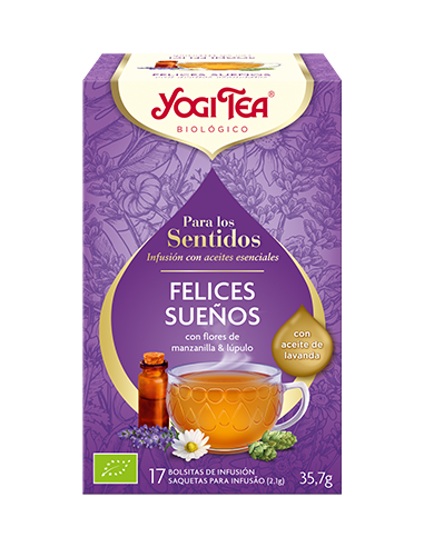 Yogi Tea Felices Sueños Para Los Sentidos 17Inf.