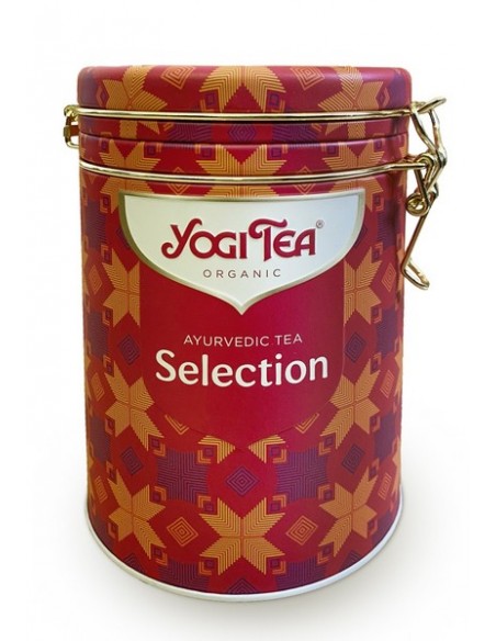 Seleccion Ayurvedica Metal Box 30Sbrs Variados Yogi Tea