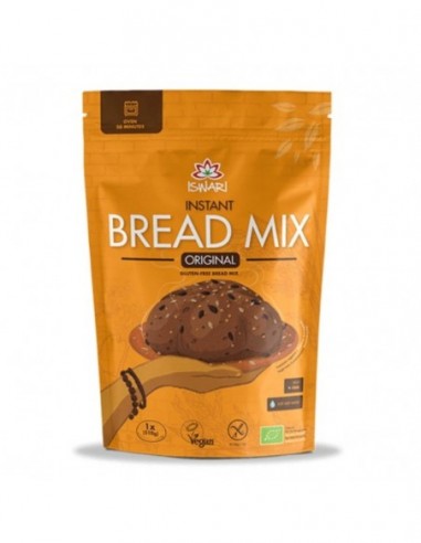 Bread Mix Original Mezcla Pan 300Gr. Bio Sg Vegan Iswari