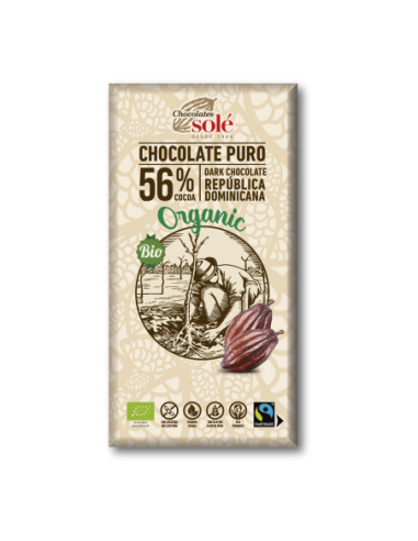 Chocolate Negro 56% Eco 100G Chocolates Solé