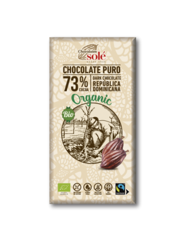 Chocolate Negro 73% Cacao Eco 100G Chocolates Solé