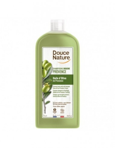 Champu-Gel De Ducha Aceite De Oliva 1L. Douce Nature