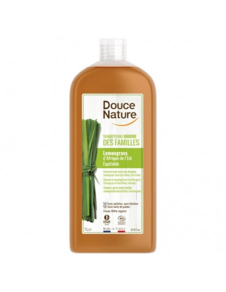 Champu-Gel De Ducha Citronela 1L. Douce Nature