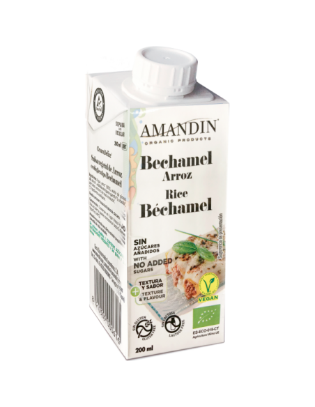 Bechamel De Arroz 200Ml. Bio Amandin