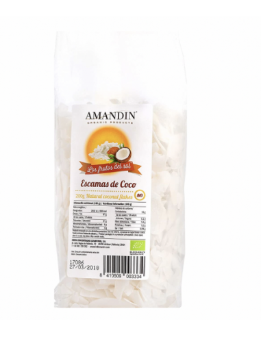 Escamas De Coco 200Gr. Bio Amandin