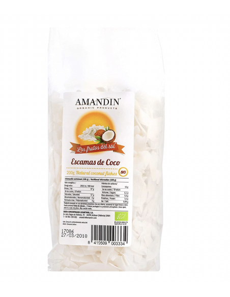 Escamas De Coco 200Gr. Bio Amandin