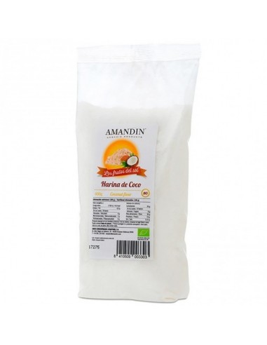 Harina De Coco 400Gr. Bio Amandin