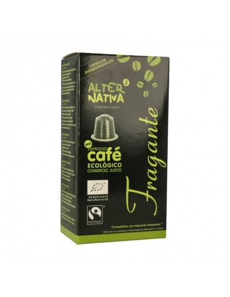 Café Fragante 10Capsulas Café Biodegradable. Eco Alternativa3