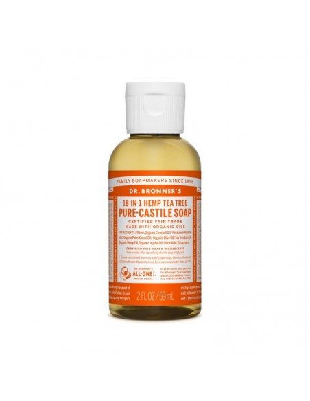 Jabón Líquido Árbol Del Té 60Ml. Dr. Bronner's